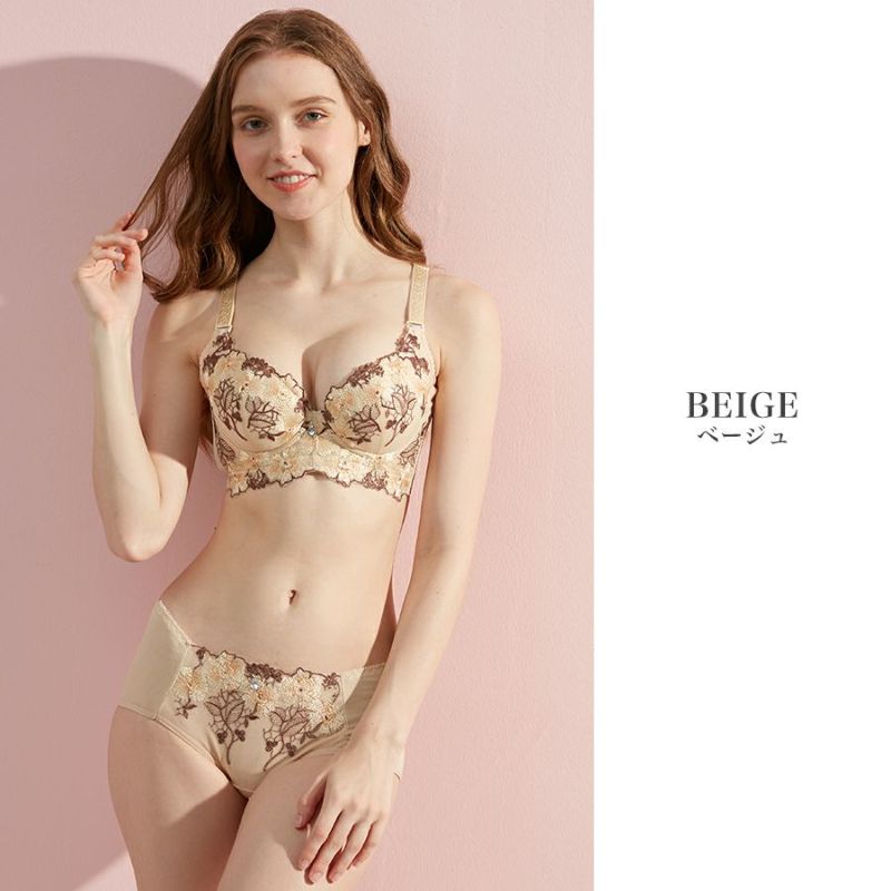 ブラ＆ショーツセットブラジャー補正脇肉美バスト大きいサイズショーツセット下着メール便2限定送料無料代引き不可ブラジャー脇肉ブラジャー