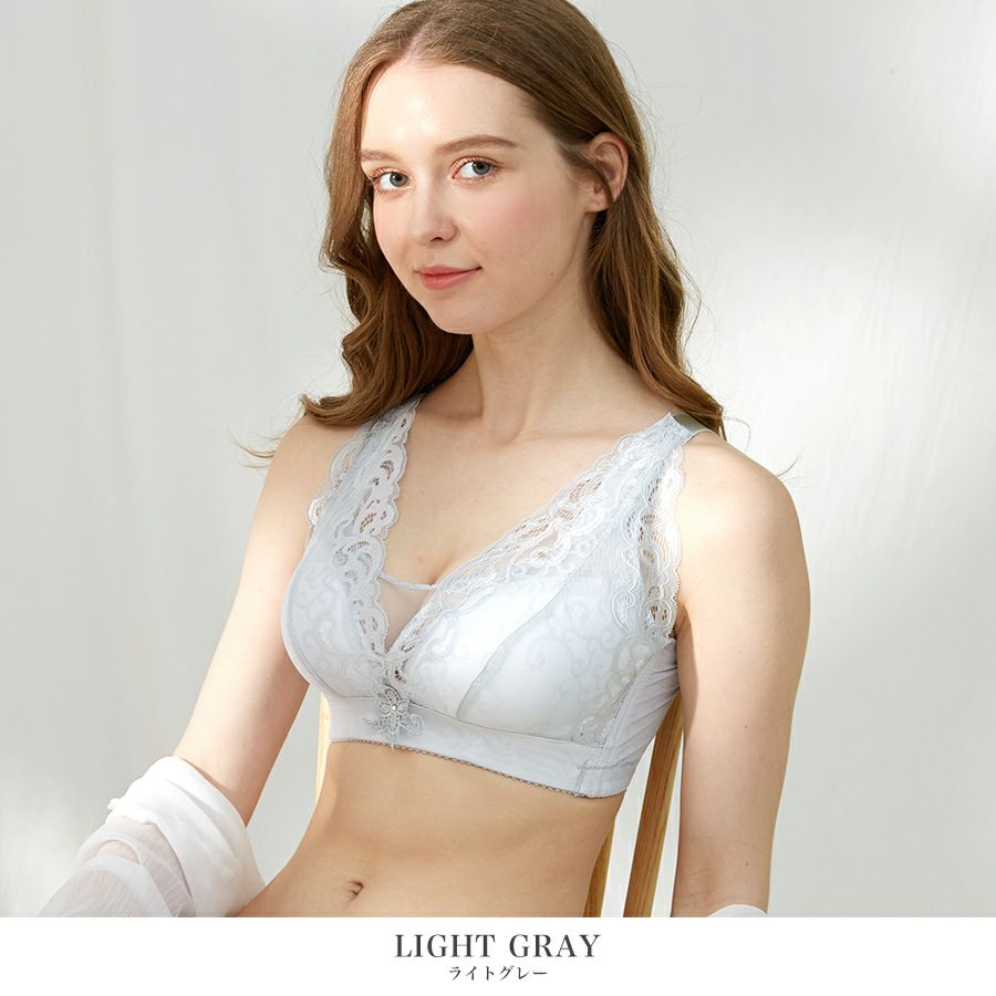 ノンワイヤーナイトブラ育乳ブラジャー大きいサイズカップ脇肉補正ブラ大きい胸パッドメール便のみ送料無料1♪3月20日から31日入荷予定