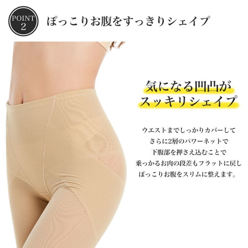 ガードルショーツハイウエストお腹引き締め補正下着美尻美脚骨盤ケアレディースヒップアップおうち時間加圧40代50代60代メール便送料無料2