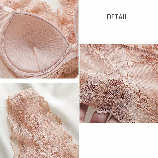 ノンワイヤーブラジャー下着シルクカップ快適インナーレディース楽ちんシルクカップ付きレースブラトップメール便送料無料29月20日から30日入荷予定